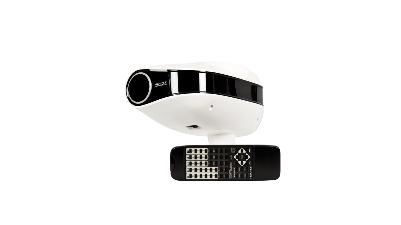 Projetor de optotipos Huvitz HCP-7000 com fonte de luz LED, modelo comparado neste guia